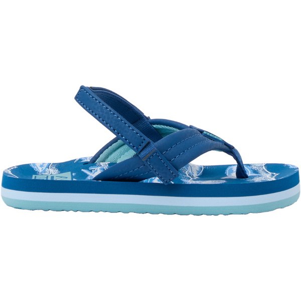 2026 Reef Little Ahi Sandals CJ9091 - Royal Sharks